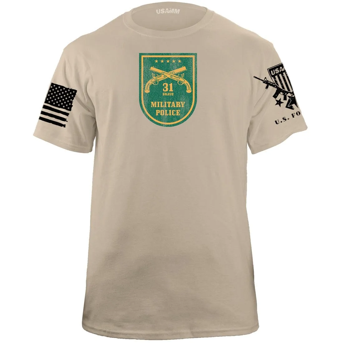 31B Military Police Flash Graphic T-shirt