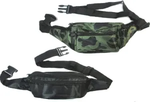 3X Fanny Pack Travel Utility Bag Waist Pouch Belt Hip Adjustable 3 Pocket Sports