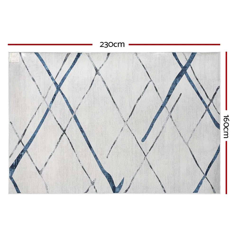 Azura 200x230 Floor Rug Area cm Mordern Short Pile Washable