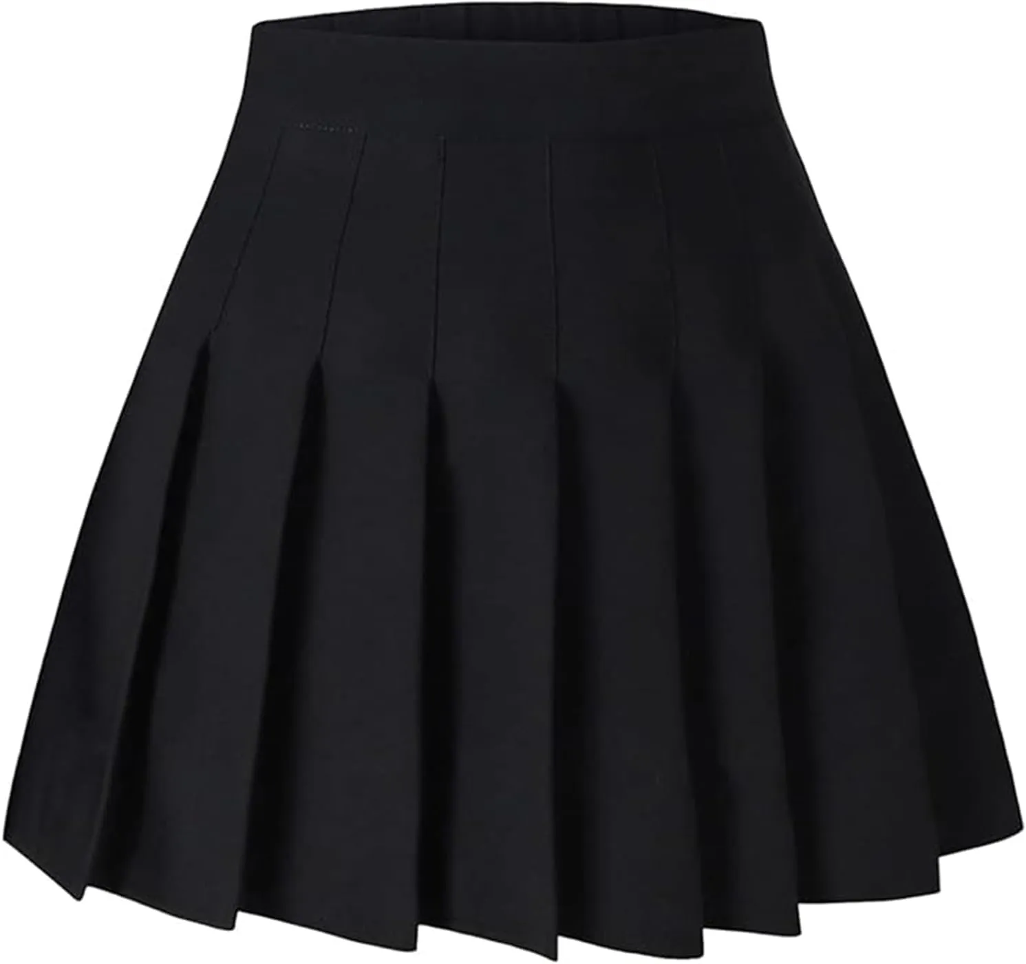 BINPAW Girls Women Pleated Skirt School Uniform Mini Tennis Skirts