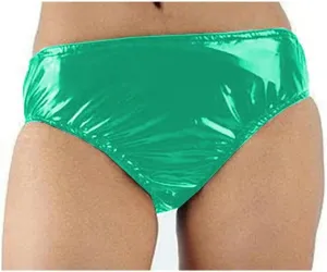 Briefs PVC Leather Panties Lingerie Male Faux Latex-like Underpants Solid Color G String Underwear customizable