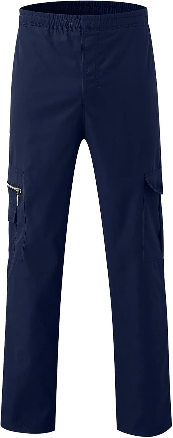 Cargo Pants for Men Big and Tall, Casual Pants Gym Workout Athletic Pants Mens Outdoors Jogger Pants Casual Athletic