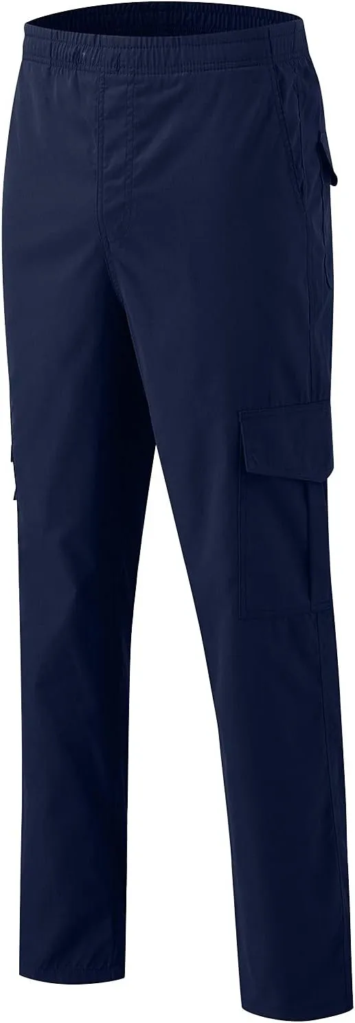 Cargo Pants for Men Big and Tall, Casual Pants Gym Workout Athletic Pants Mens Outdoors Jogger Pants Casual Athletic