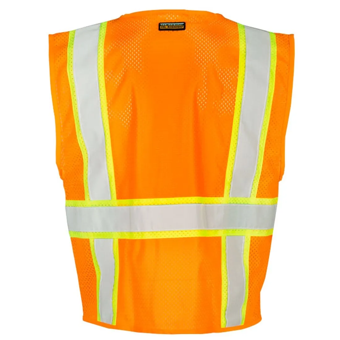 Class 2 Ultra-Cool Multi-Pocket Vest - Orange - Large