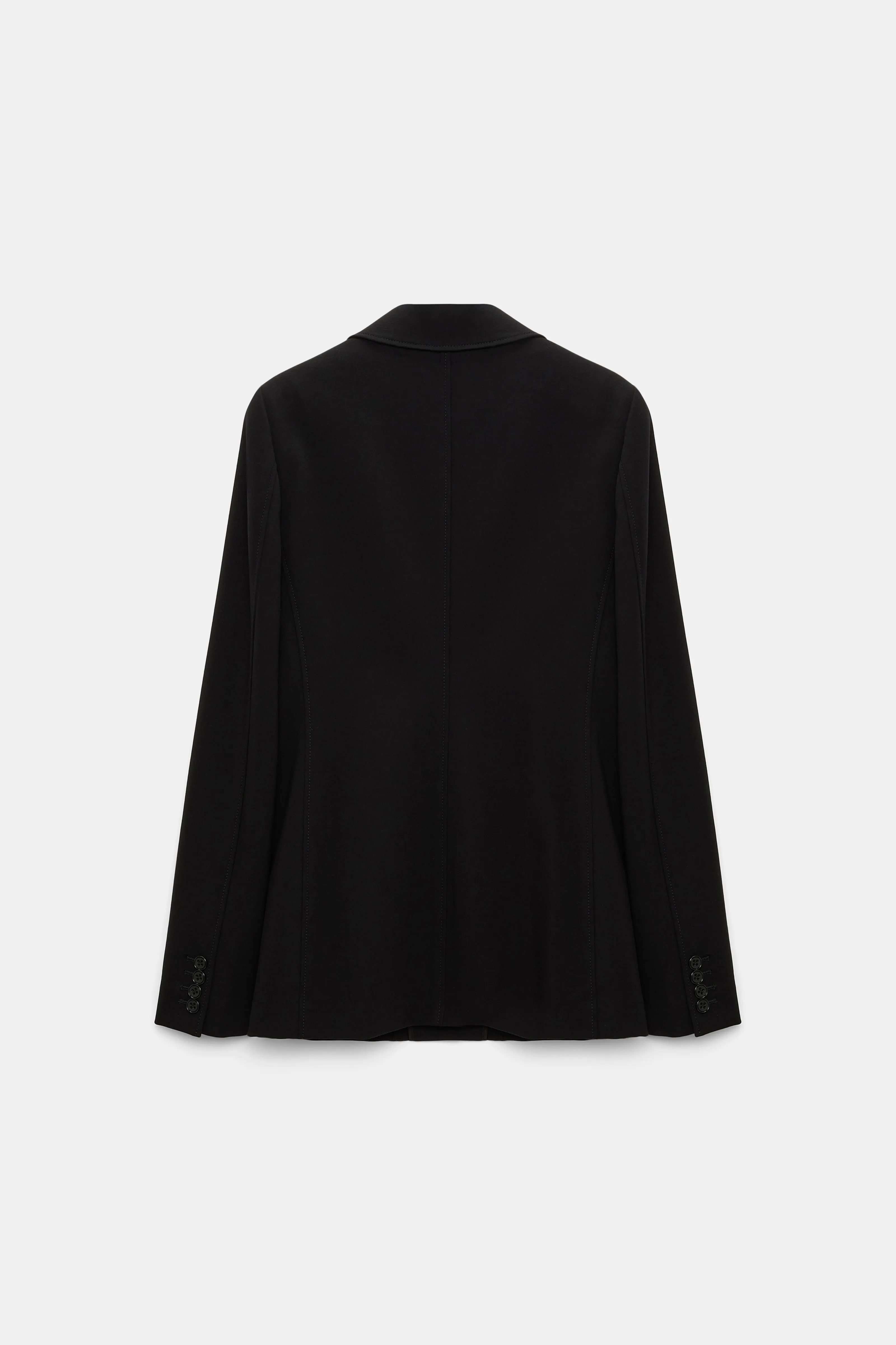 Dorothee Schumacher Punto Milano Buttoned Blazer in Black