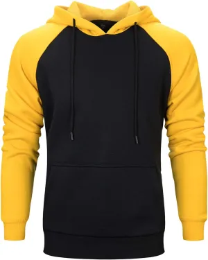 DUOFIER Hoodies for Men Pullover Hooded Sweatshirt with Kange Pocket