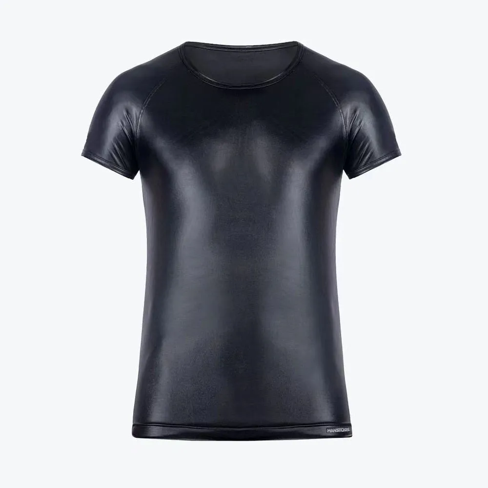 Faux Leather T-shirts