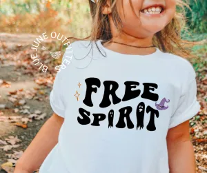 Free Spirit Ghosts | Toddler Halloween Tee