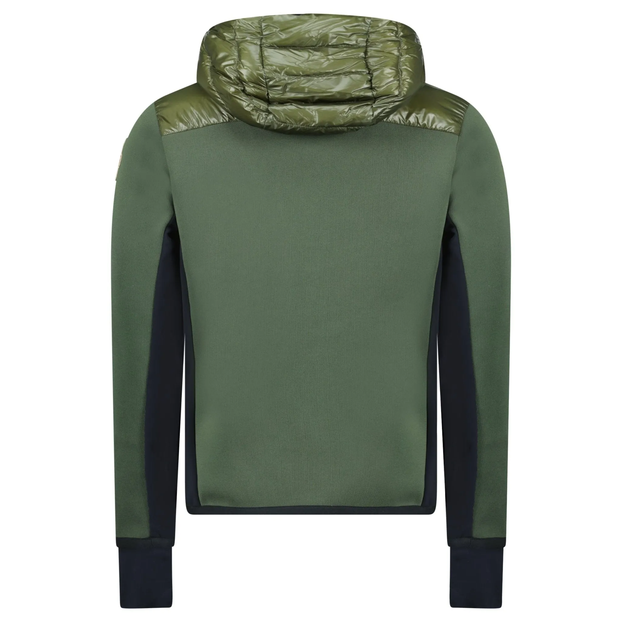 Grenoble Padded Zip Up Hooded Jacket Green