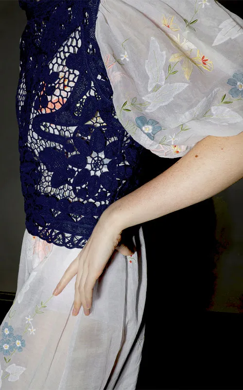 hand made lace vest