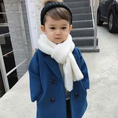 Kids' Woolen Coats Boys'-معاطف صوفية للأطفال،