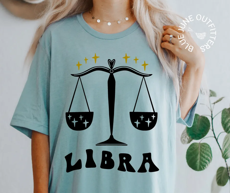 Libra | Retro Zodiac Tee
