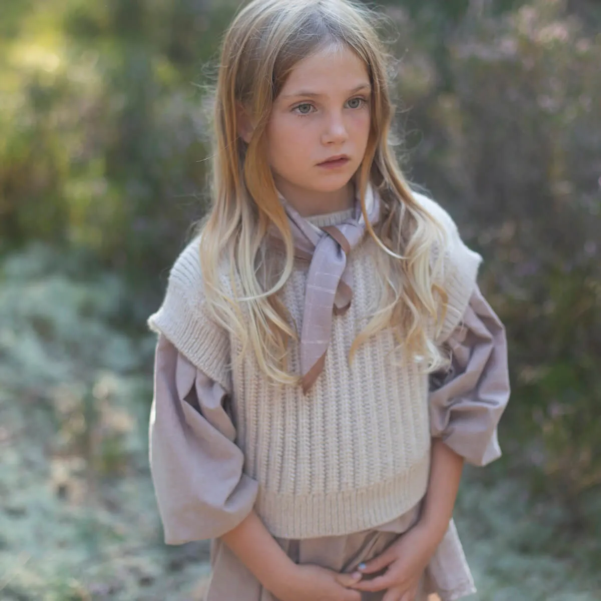 Margot Vest in Linen by Soor Ploom