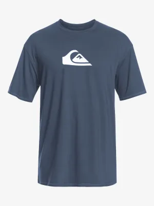 Mens Solid Streak Rash Vest ID