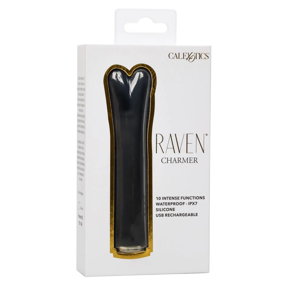 Raven Charmer Dual Ear Vibrating Mini Massager