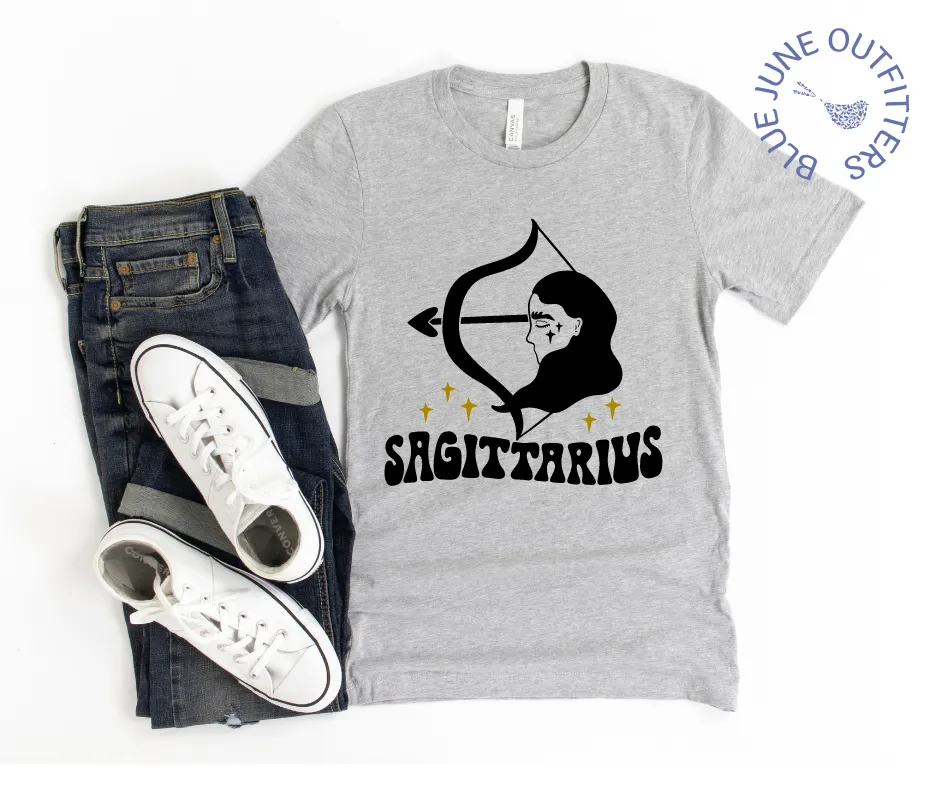 Sagittarius | Retro Zodiac Tee