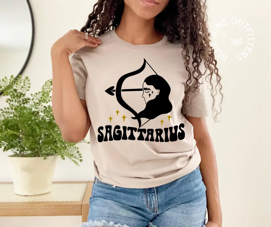 Sagittarius | Retro Zodiac Tee