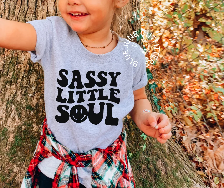Sassy Little Soul | Trendy Toddler Tee