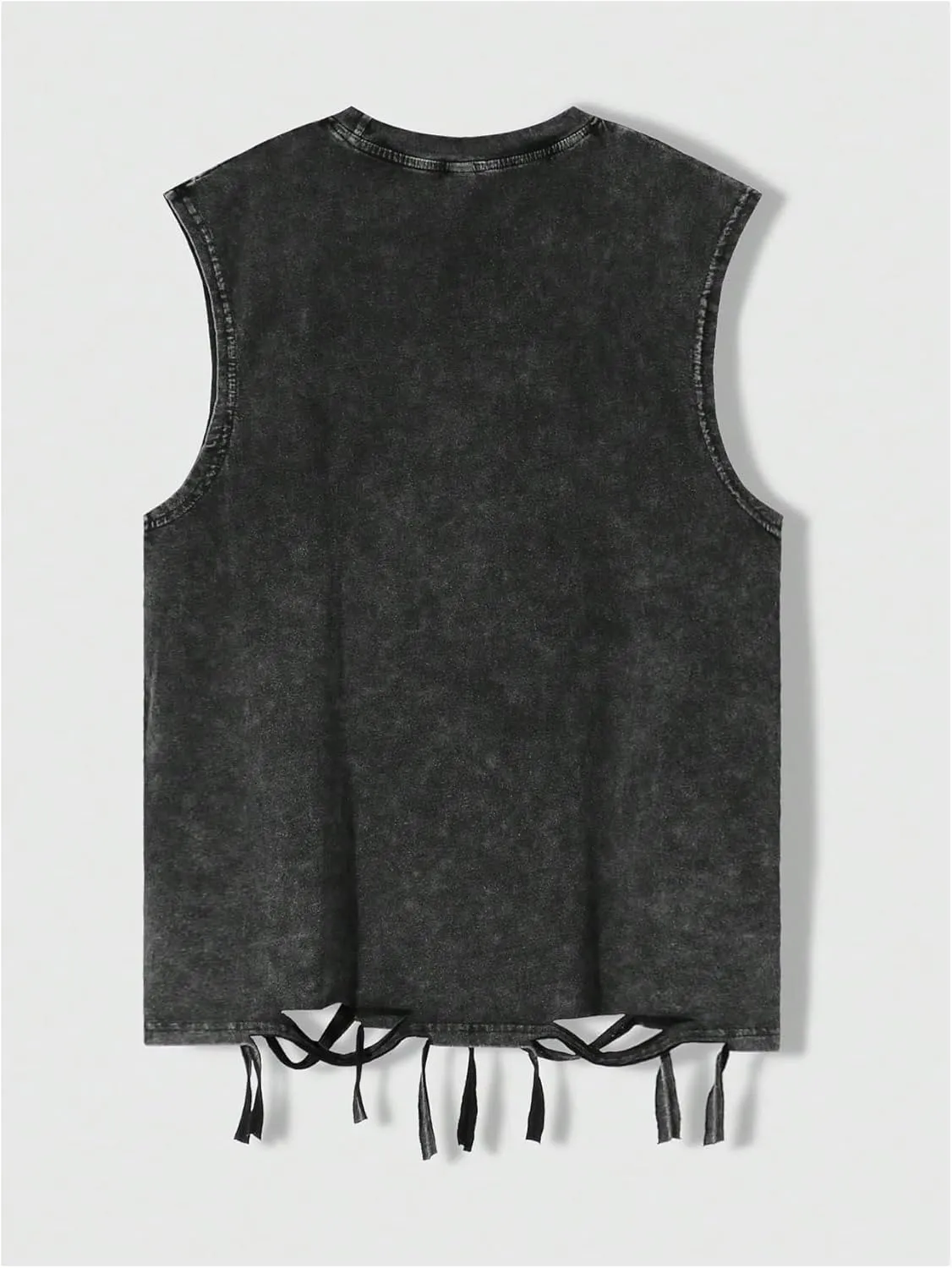SOLY HUX Men's Summer Gothic Tank Top Graphic Print Distressed Sleeveless Shirts Vintage Hip-hop Vest