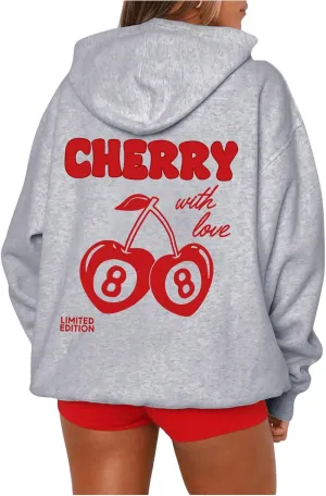 SOLY HUX Women's Casual Fall Hoodie Sweatshirts Long Sleeve Hooded Pullover Graphic Drawstring Hoodies