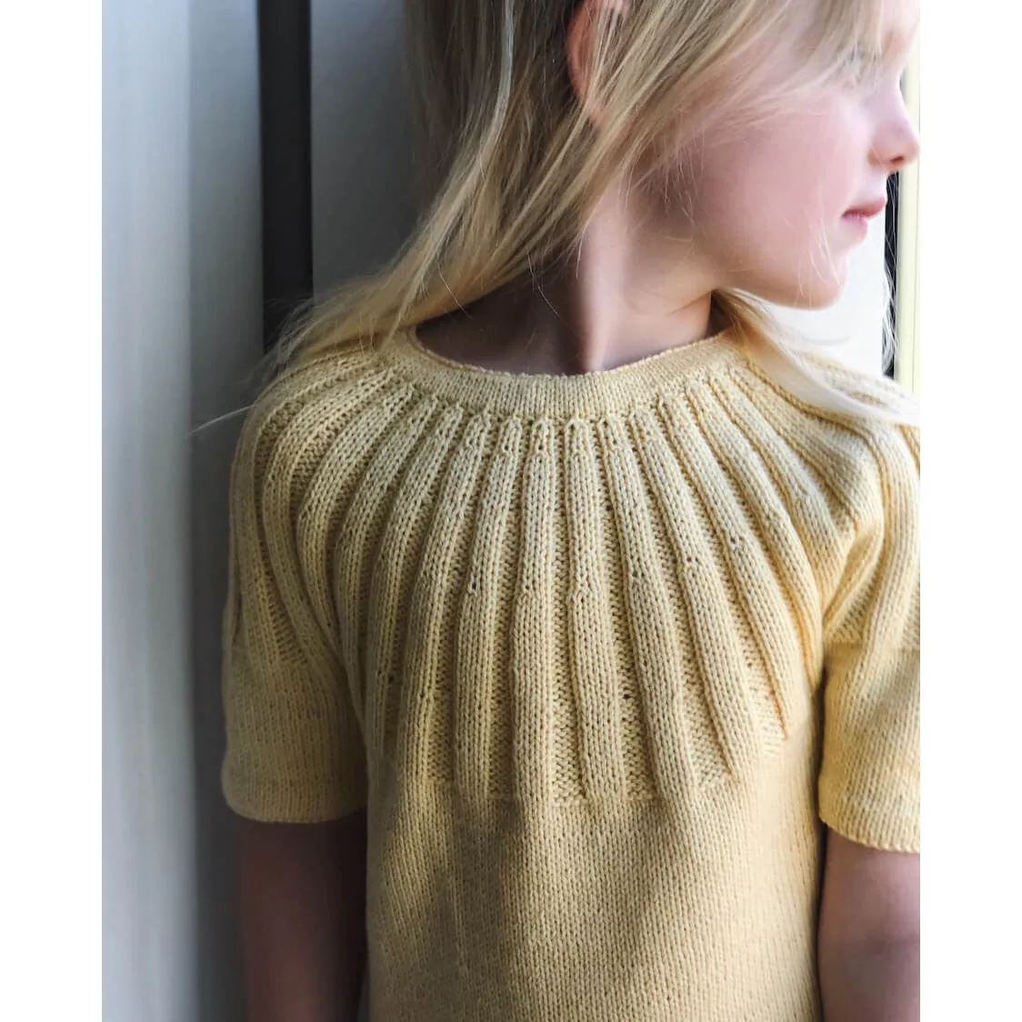 Sunday Tee Junior Knitting Pattern by PetiteKnit