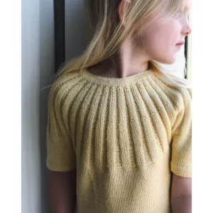 Sunday Tee Junior Knitting Pattern by PetiteKnit