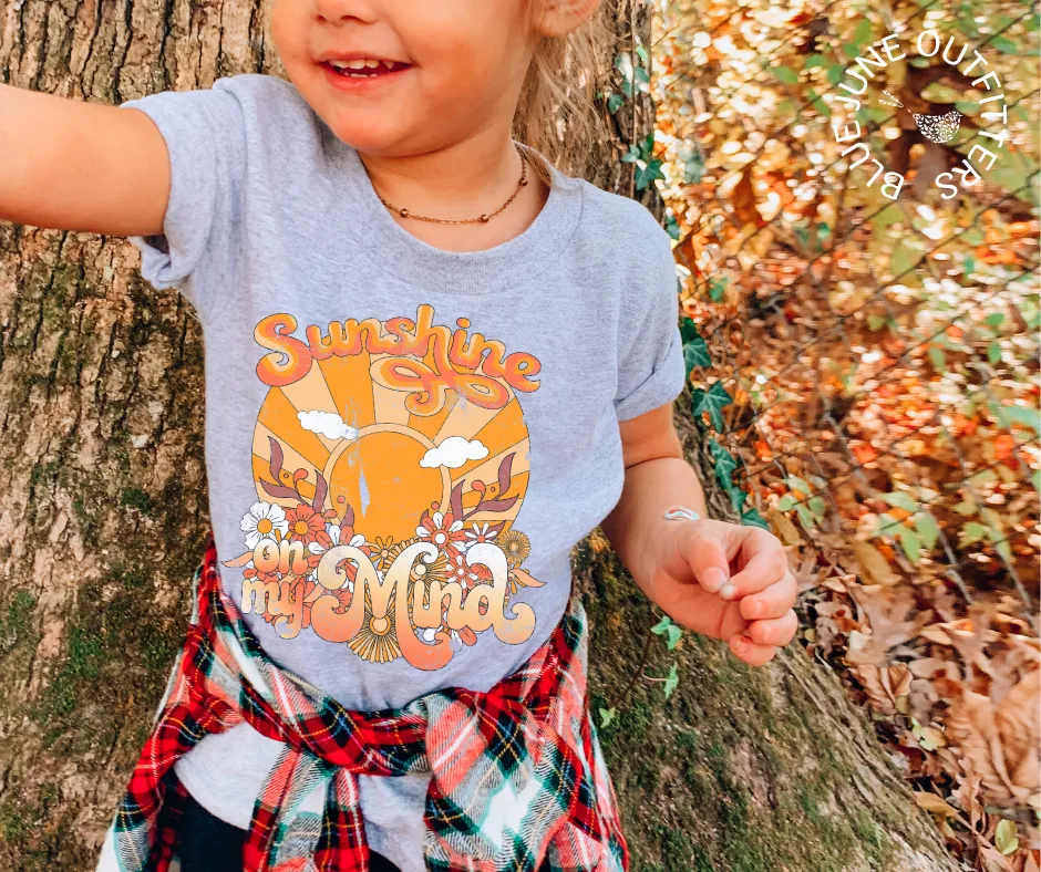 Sunshine On My Mind | Boho Toddler Tee