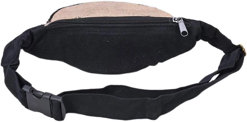 The Collection Royal Handmade Festival Cotton Polyester Waistpack Boho Hippie Waist Bag Hip Bum Running Belt Fanny Pack Travel Utility Belt (Multicolored-C)