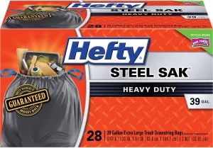 Trash Bag 39gl 28pk Draw