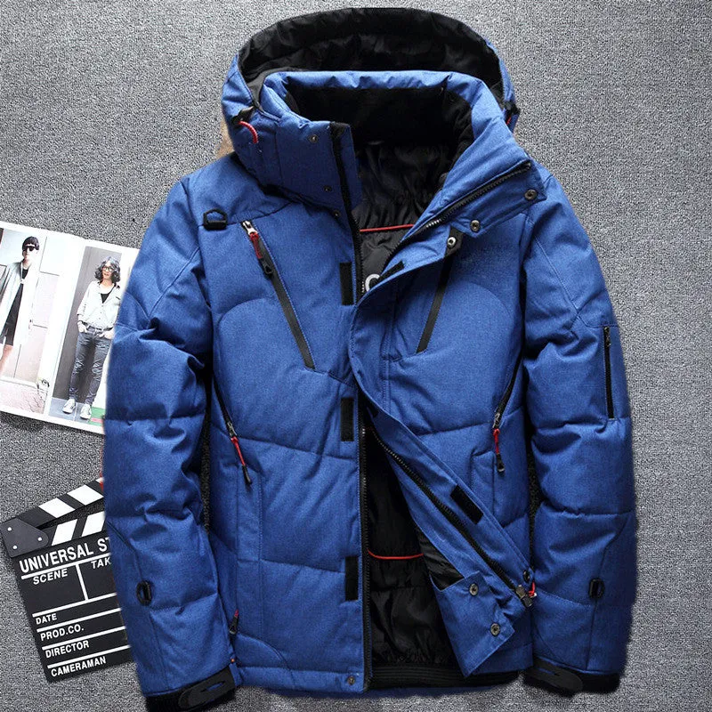 West Louis Duck Thick Down Parkas Warm Coat