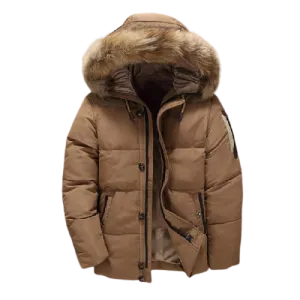 West Louis Fur Hood Winter Down Jacket