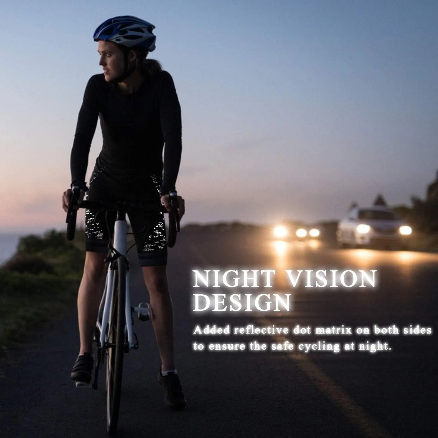 Womens Bike Shorts 4D Gel Pading Cycling Spinning Biker Bicycle Short with Pockets Wide Waistband