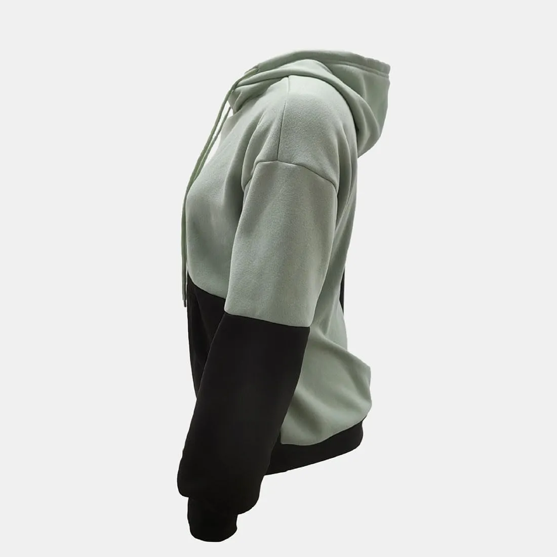 Womens Hoodies Long Sleeve Oversized Sweatshirt with Drawstring Fall Winter Color Block Pullover for Women