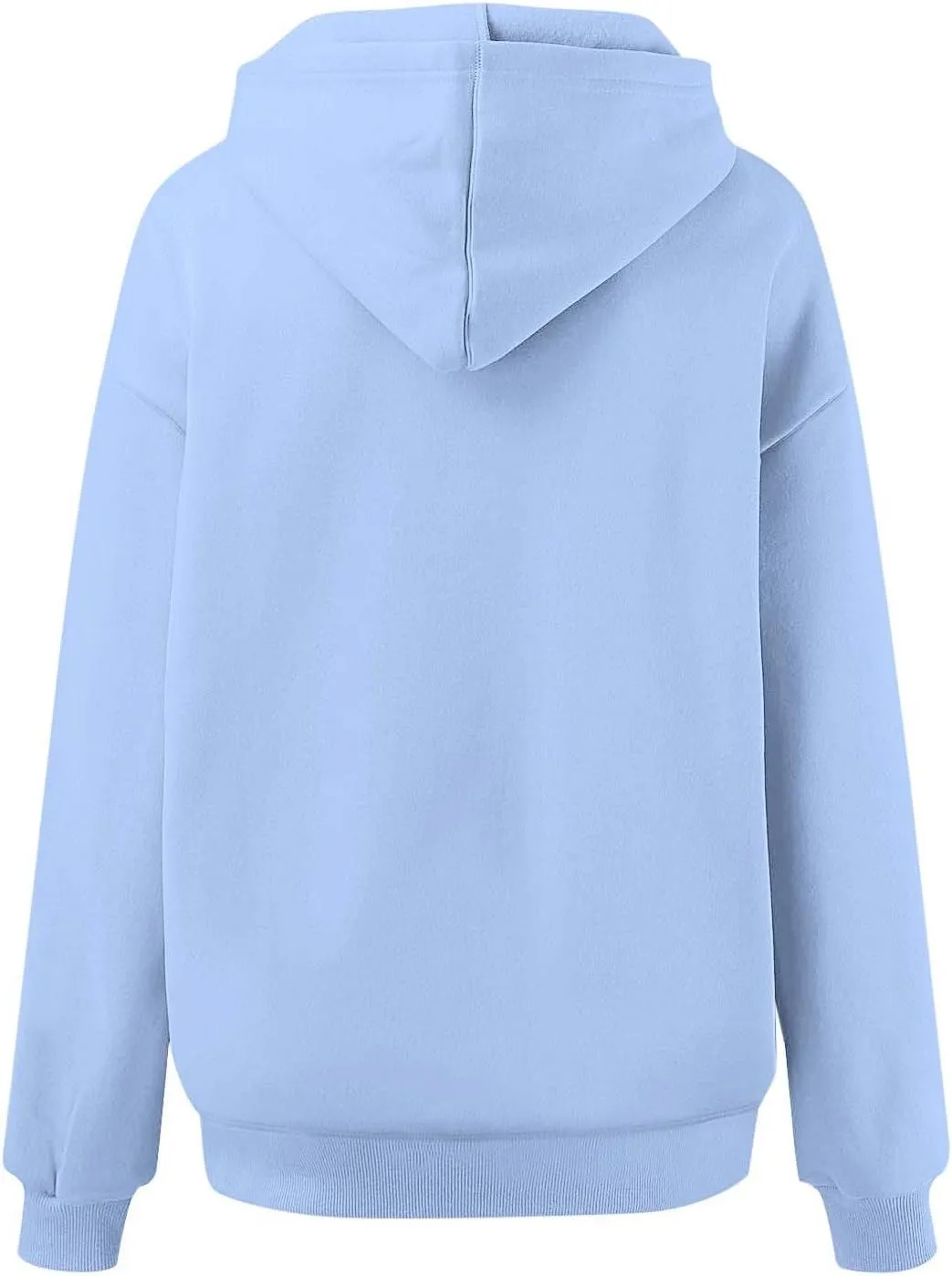 Womens Oversized Hoodies Trendy Preppy Sweatshirts Casual Pocket Drop Shoulder Pullover Sweater Fall Outfits