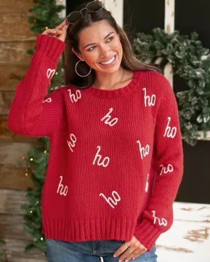 Wooden Ships Ho Ho Ho Sweater - Online Only